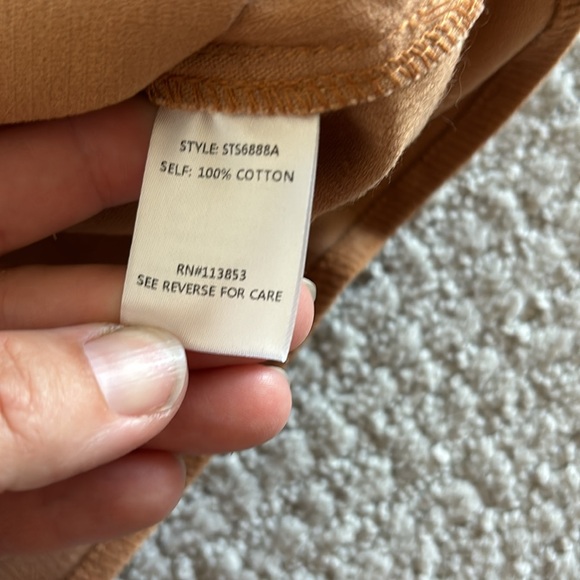 Sugar+Lips Asymmetric corduroy mini skirt - L - Picture 6 of 6